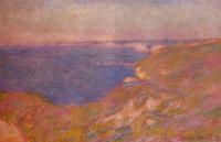 Monet, Claude Oscar - On the Cliff near Dieppe